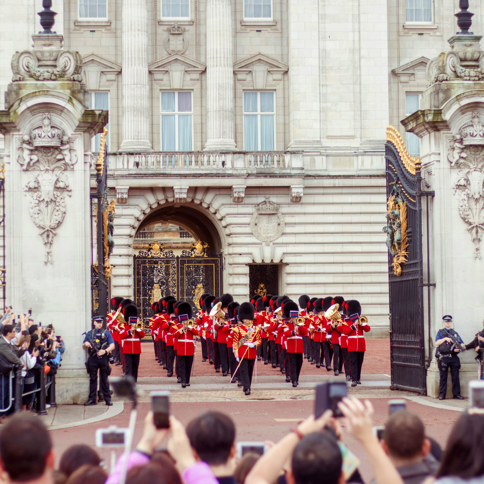 Changing the Guard at Buckingham Palace