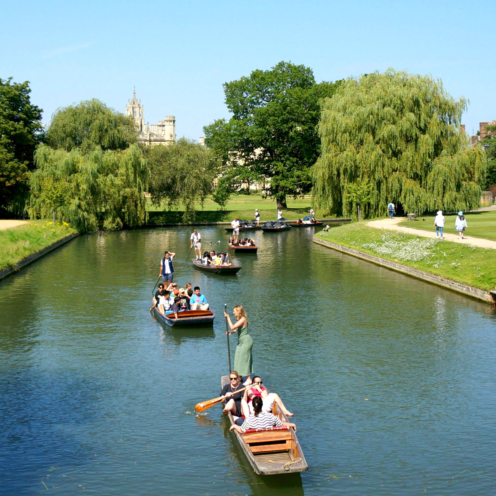 Punting on the River Cam